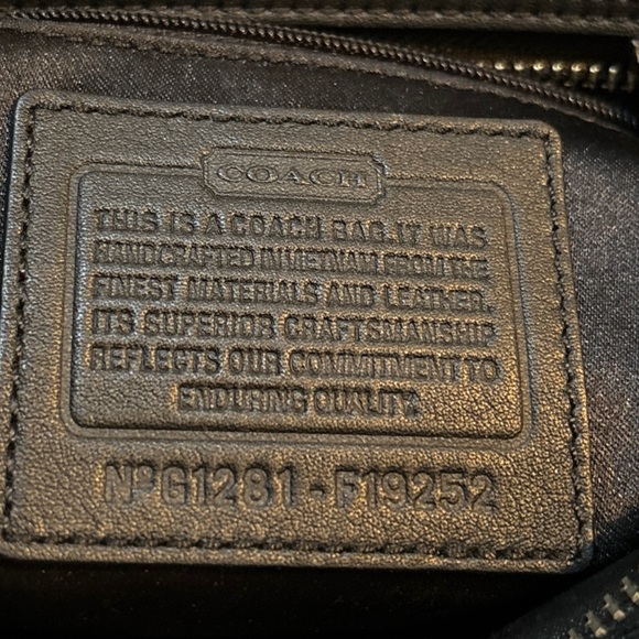 Coach Bundle East West Gallery Shoulder Bag  And Leather Ryder Satchel - Picture 10 of 16